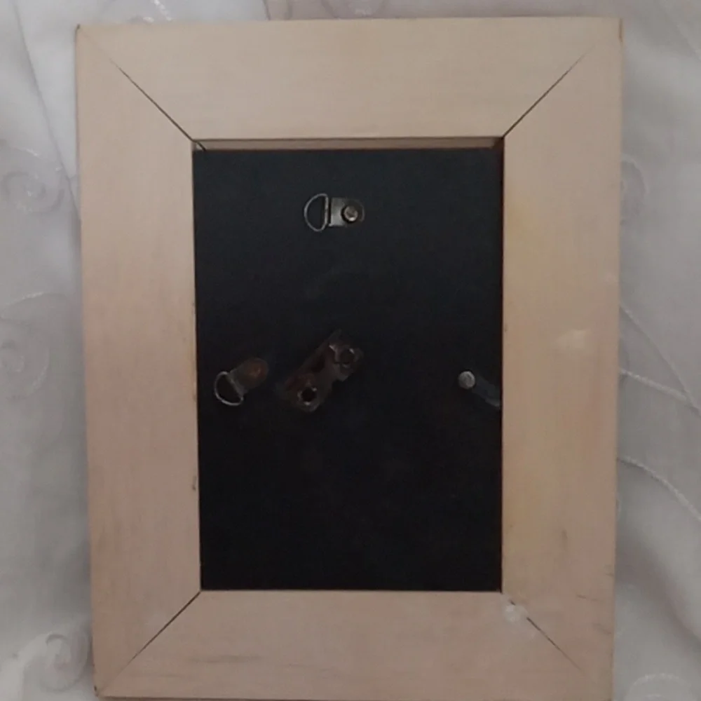 Nice Beaded Wooden Picture Frame